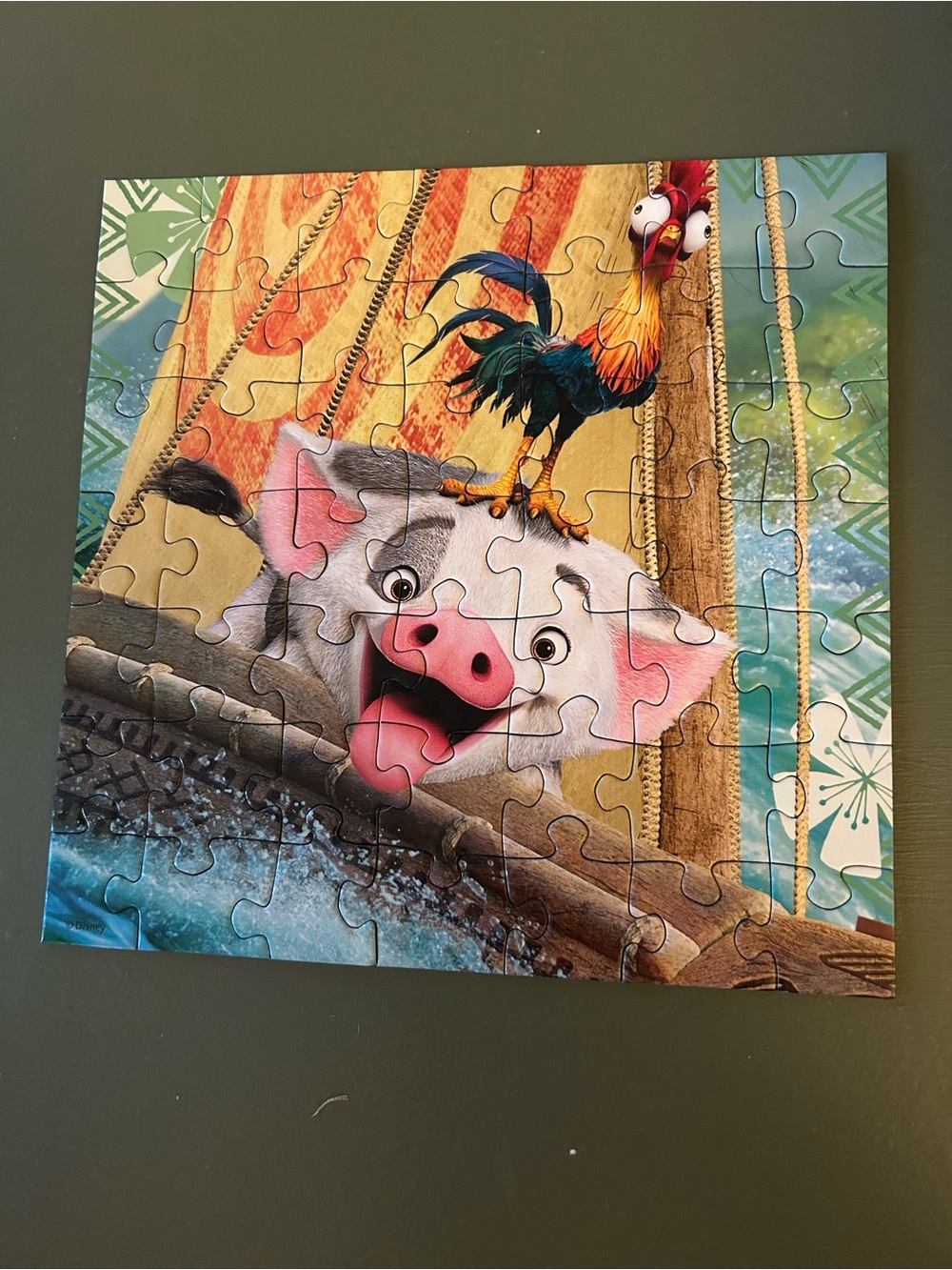 Ravensburger Disney Moana ‘Born To Voyage’ 3-In-1 Jigsaw Puzzles 49 Pieces Each - Picture 7 of 10